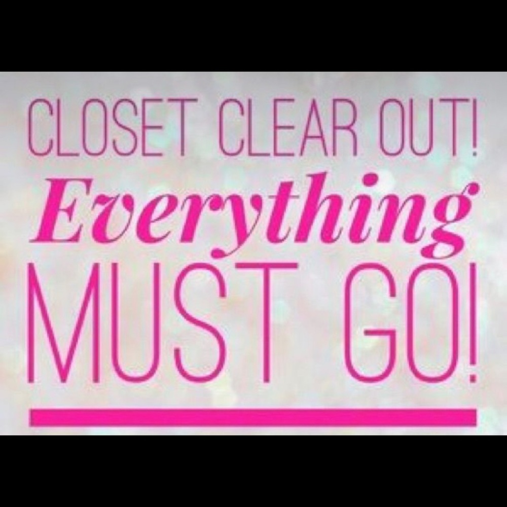 Closet Clear Out!!!